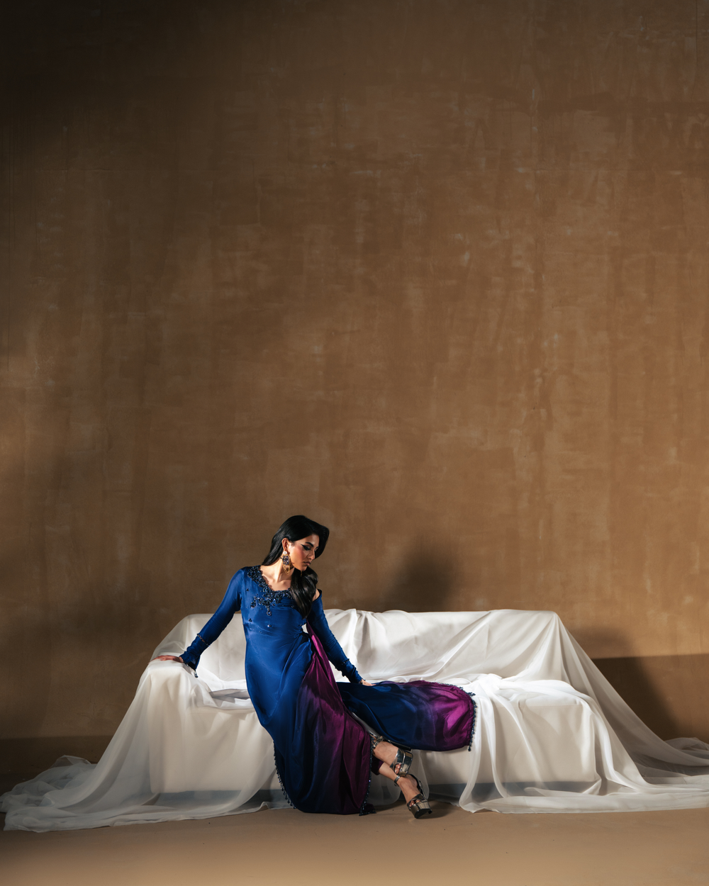 Vasal | Zyra Luxe Pret 26 | Sapphire drift