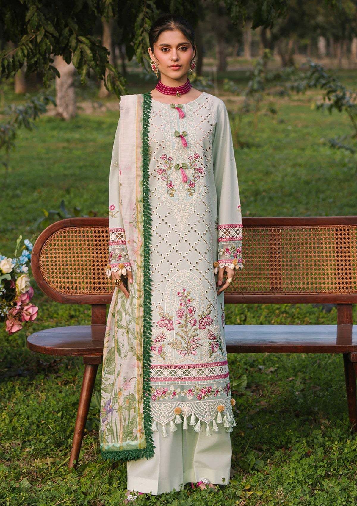 Lawn - Mahnur - Dahlia - Luxury 25 - D#03 - Ana