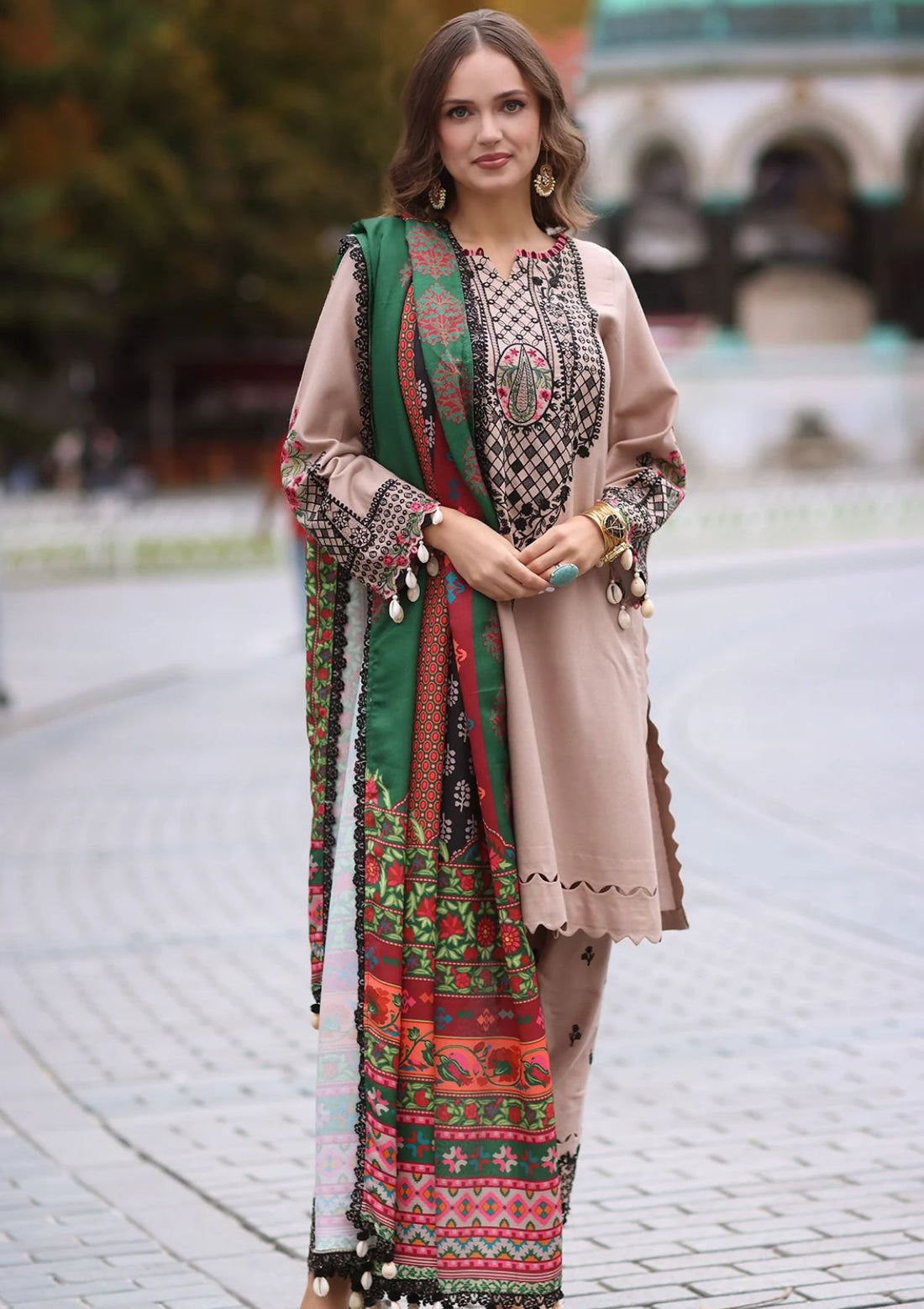 Winter Collection - Charizma - Poshima - CP#PS4-07 - Official Charizma - Agha Fabrics UK