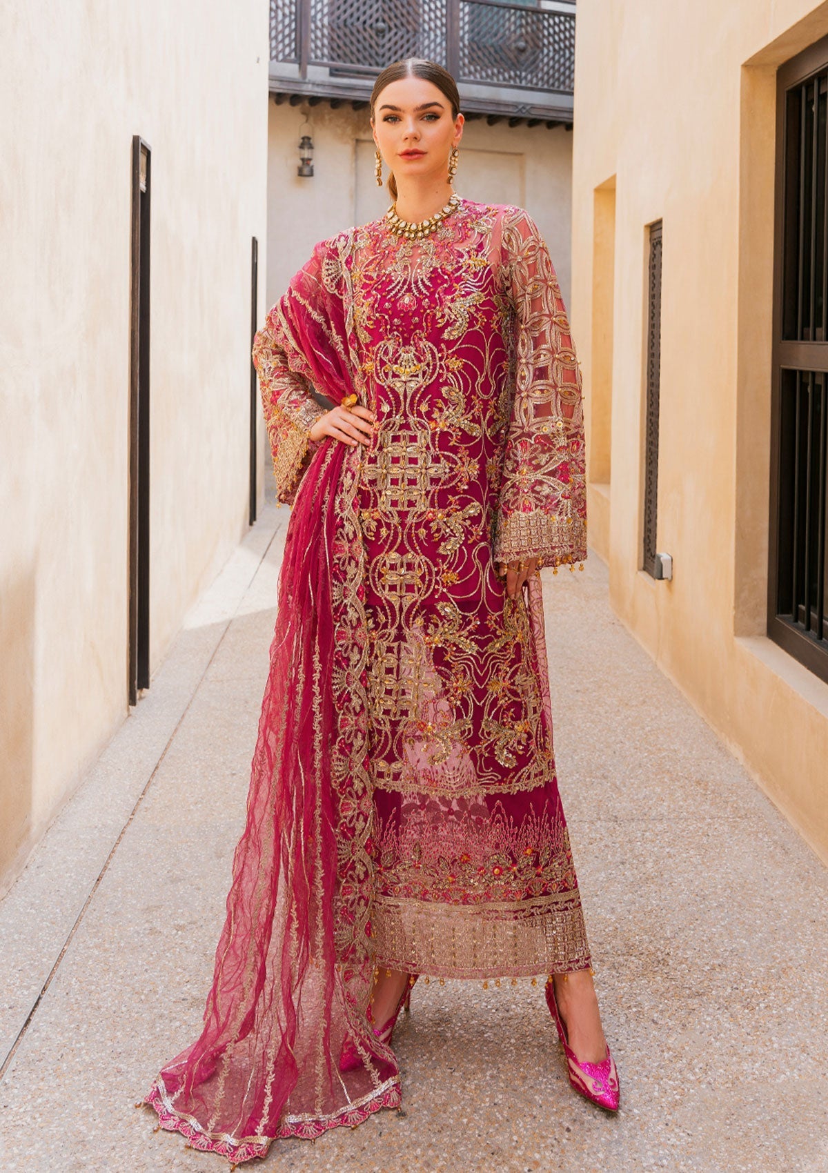 Formal Collection - Elaf - Evara - Wedding - EEB#02 - ZEPHYR - Official Elaf Premium - Agha Fabrics UK