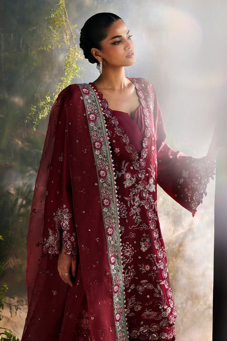 Afrozeh | La Fuschia 25 | Yalira - Official Afrozeh - Agha Fabrics UK
