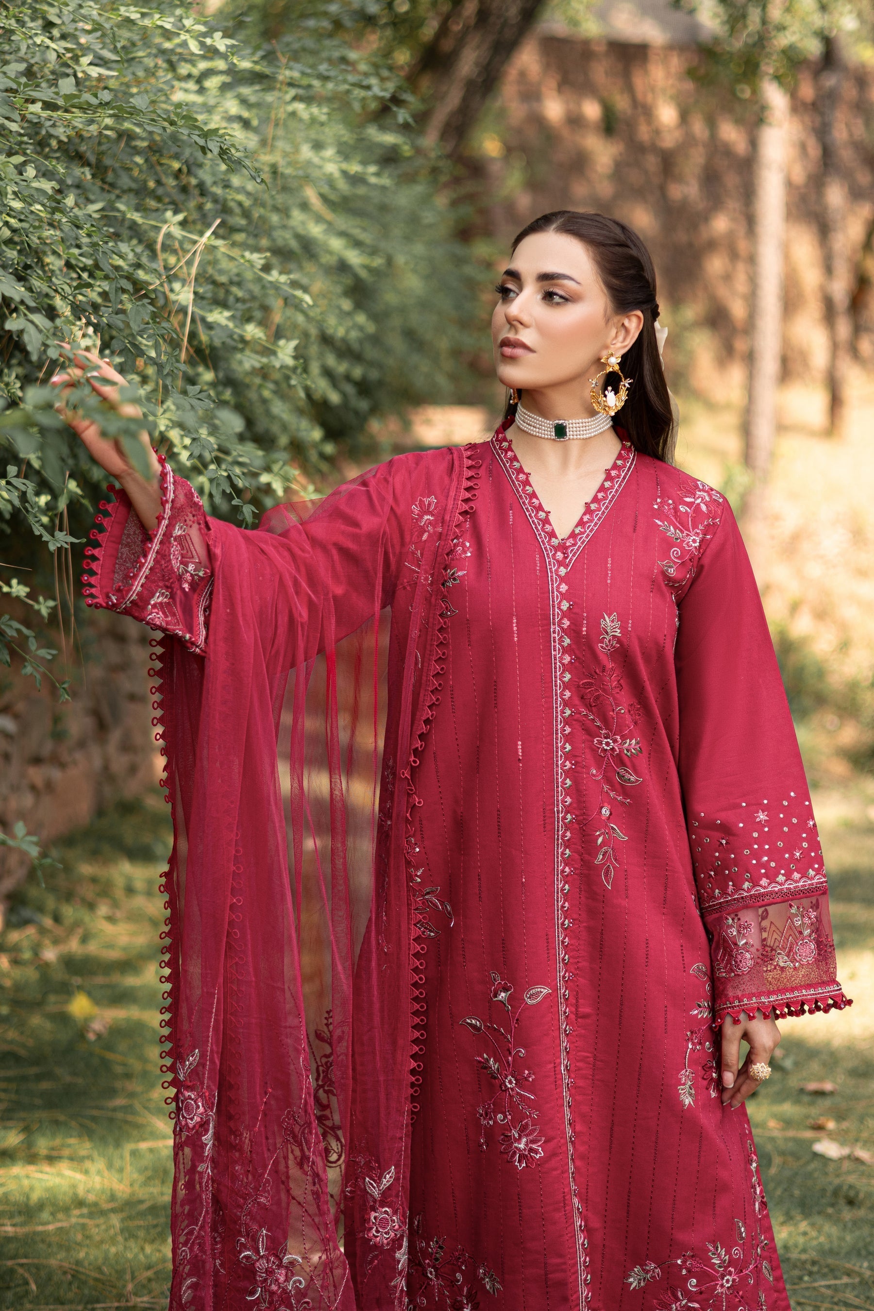 Naqshi | Cashmere Cambric | AKASH