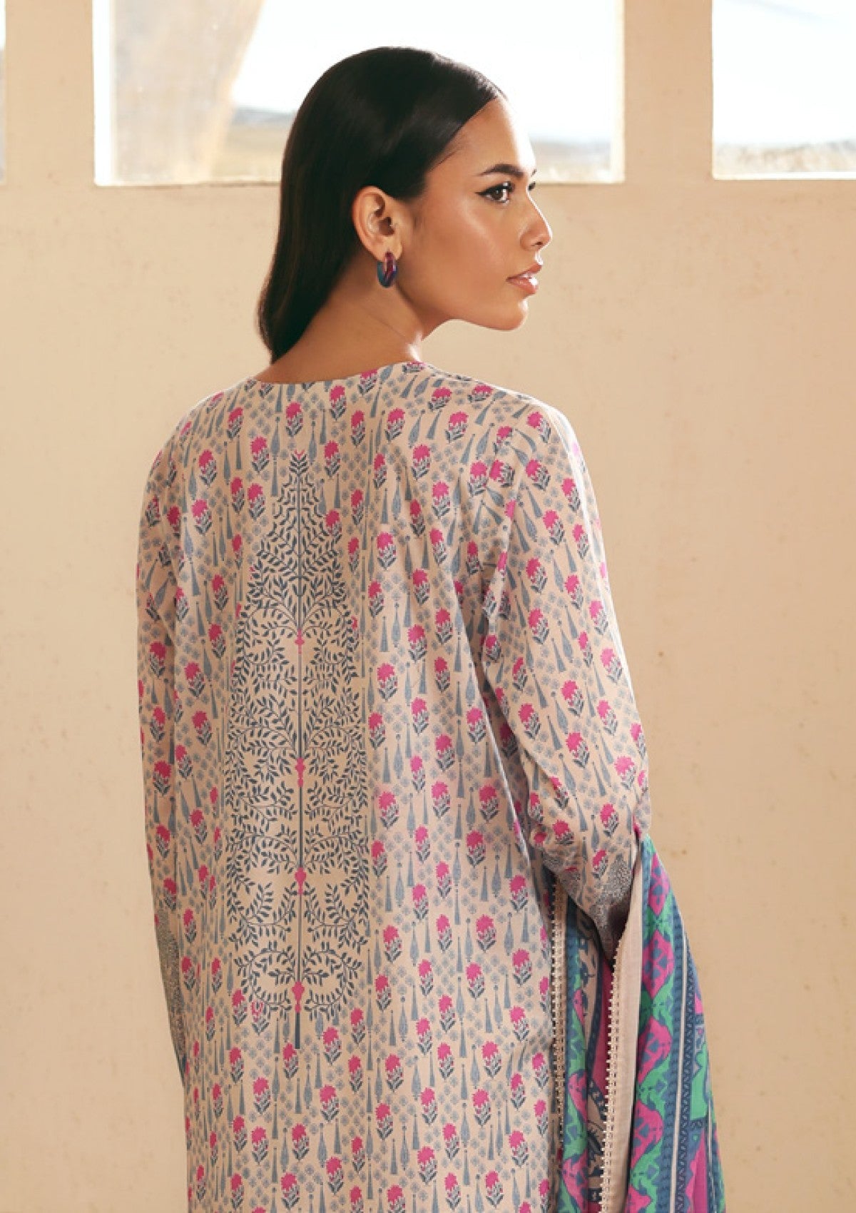 Lawn - Sahar - Selene Premium - 3 Pcs - SSP#03 - SULTANÃÂ¢ÃÂÃÂS GARDEN