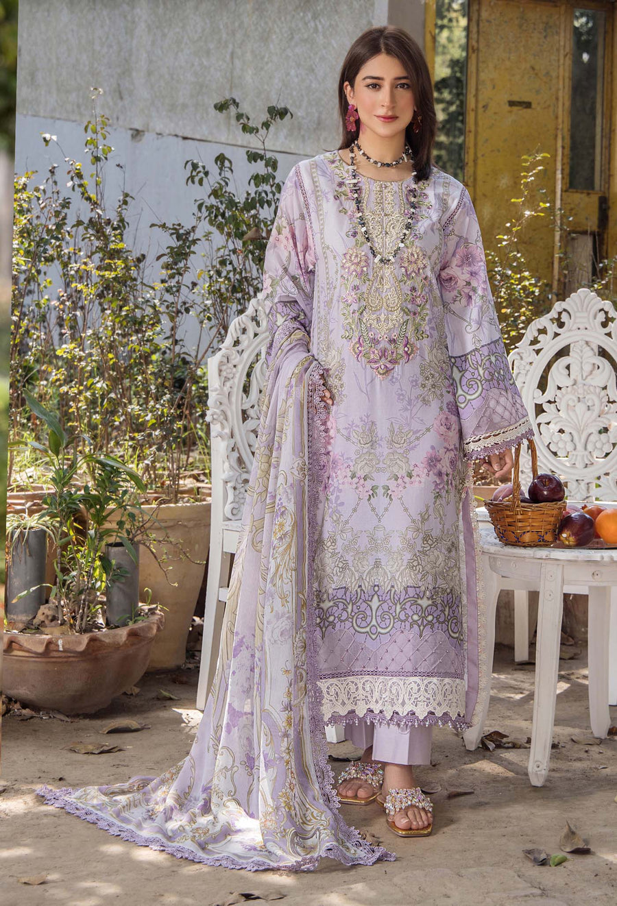 Adans Libas | Jasmine Lawn | JASMINE 2360 - Official Adans Libas - Agha Fabrics UK