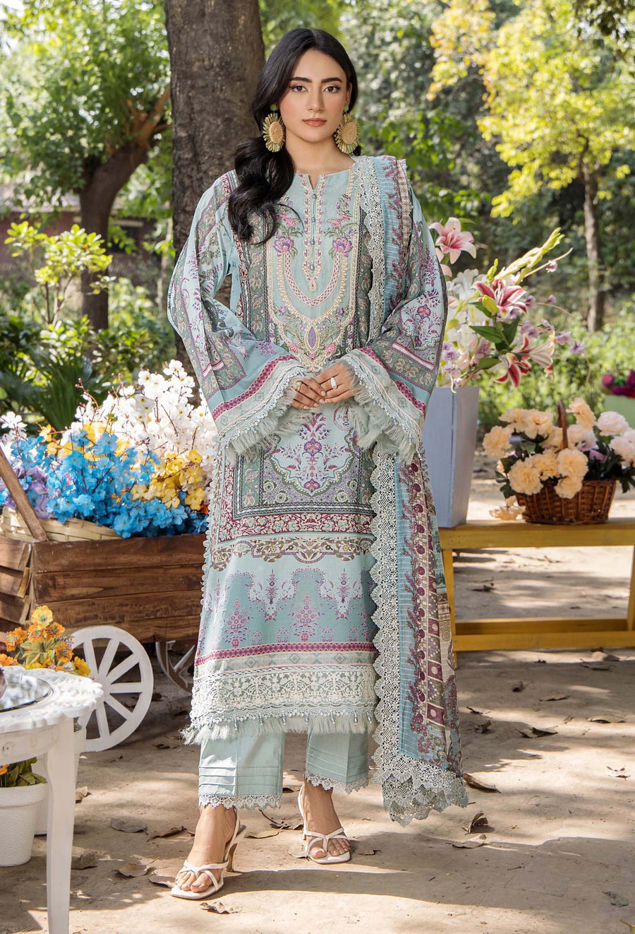 Adans Libas | Jasmine Lawn | JASMINE 2361 - Official Adans Libas - Agha Fabrics UK