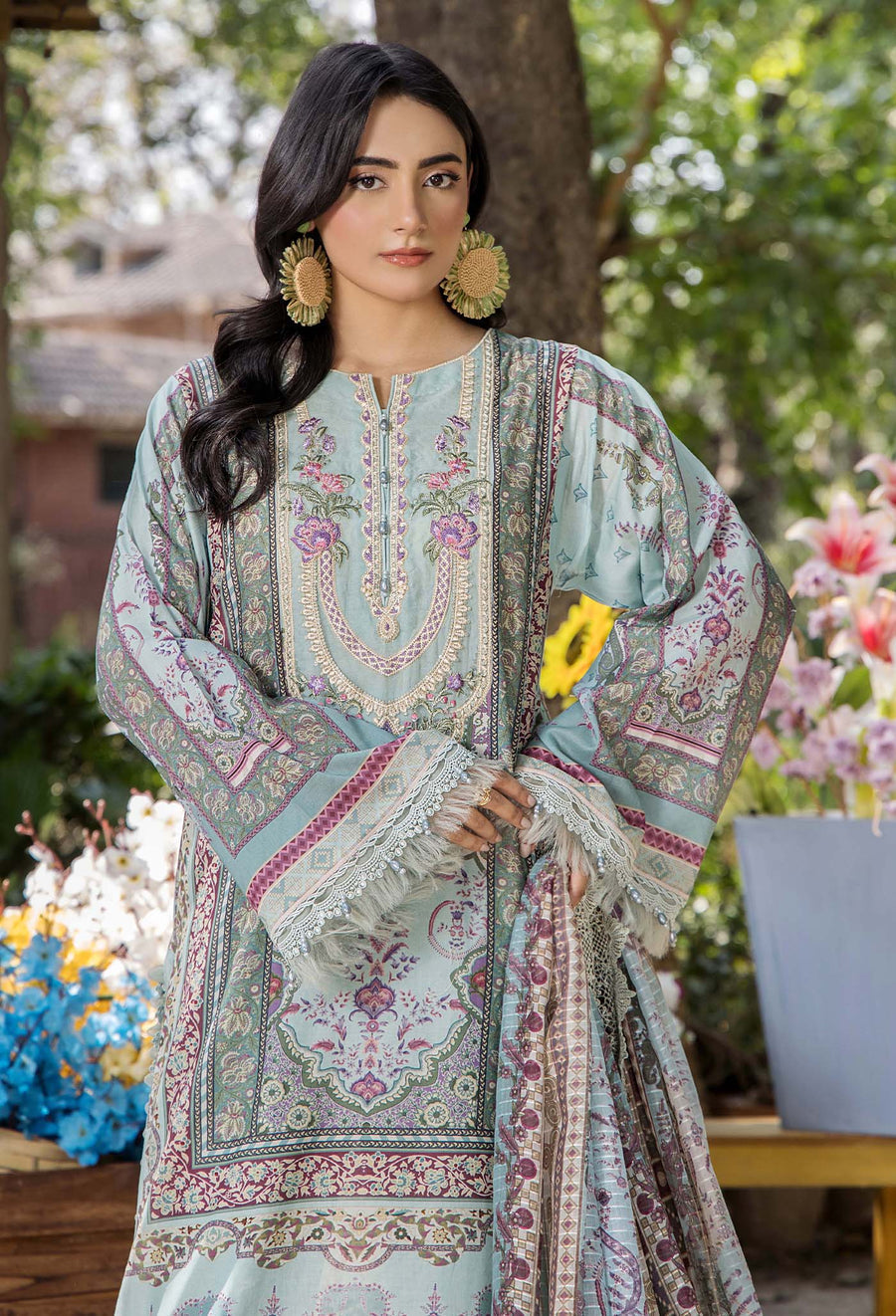 Adans Libas | Jasmine Lawn | JASMINE 2361 - Official Adans Libas - Agha Fabrics UK