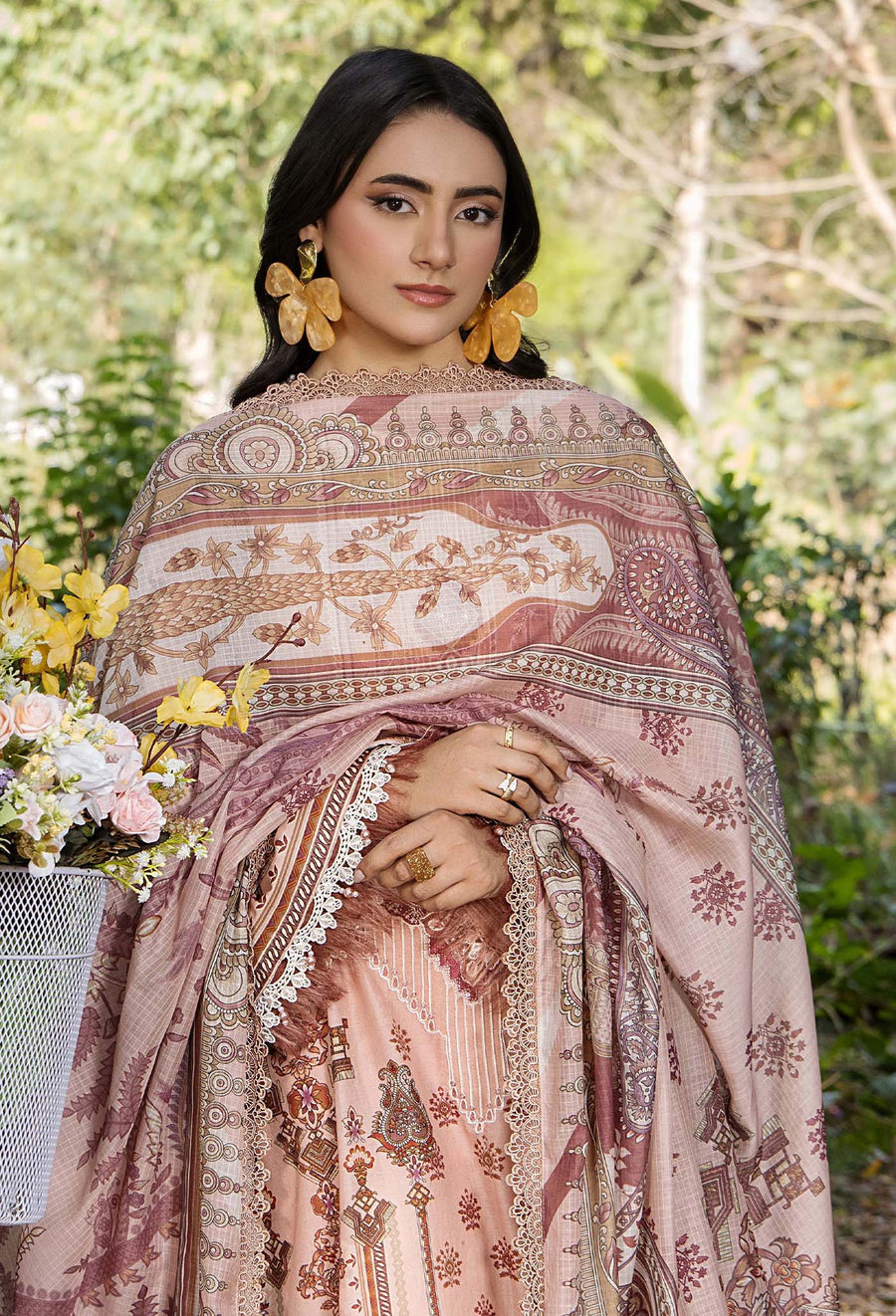 Adans Libas | Jasmine Lawn | JASMINE 2363 - Official Adans Libas - Agha Fabrics UK