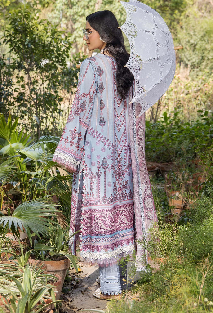 Adans Libas | Jasmine Lawn | JASMINE 2365 - Official Adans Libas - Agha Fabrics UK