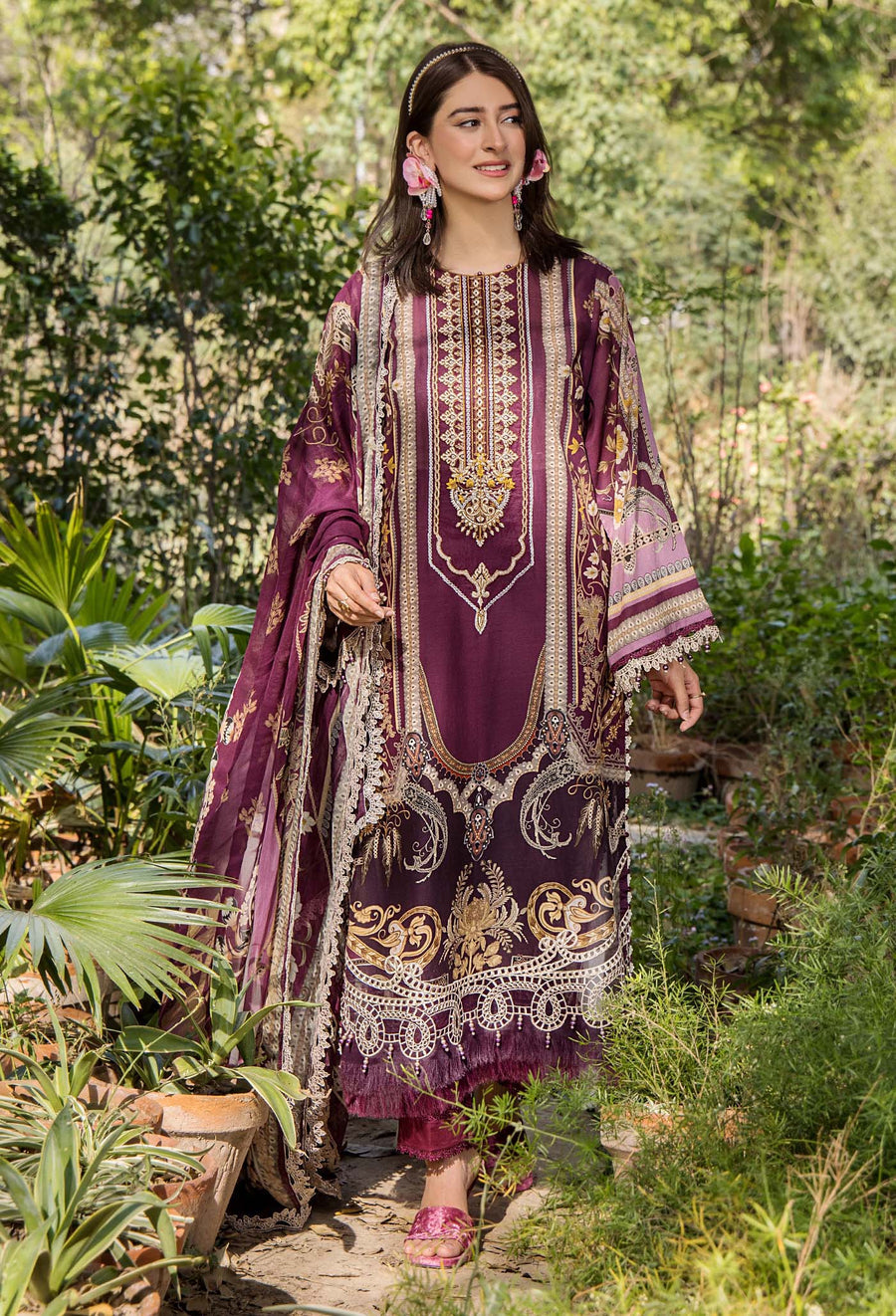 Adans Libas | Jasmine Lawn | JASMINE 2366 - Official Adans Libas - Agha Fabrics UK