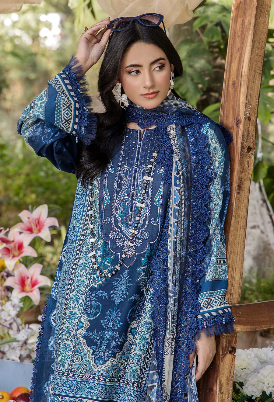 Adans Libas | Jasmine Lawn | JASMINE 2367 - Official Adans Libas - Agha Fabrics UK