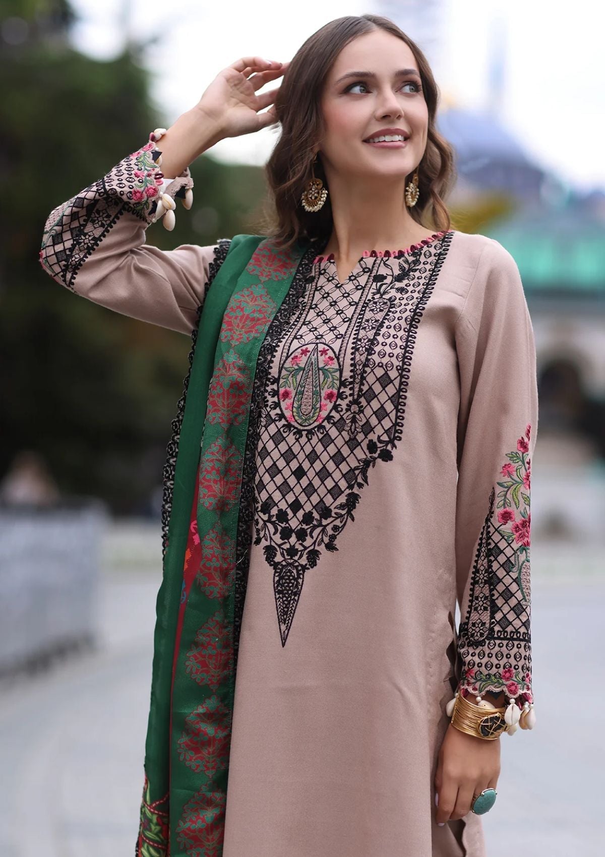 Winter Collection - Charizma - Poshima - CP#PS4-07 - Official Charizma - Agha Fabrics UK