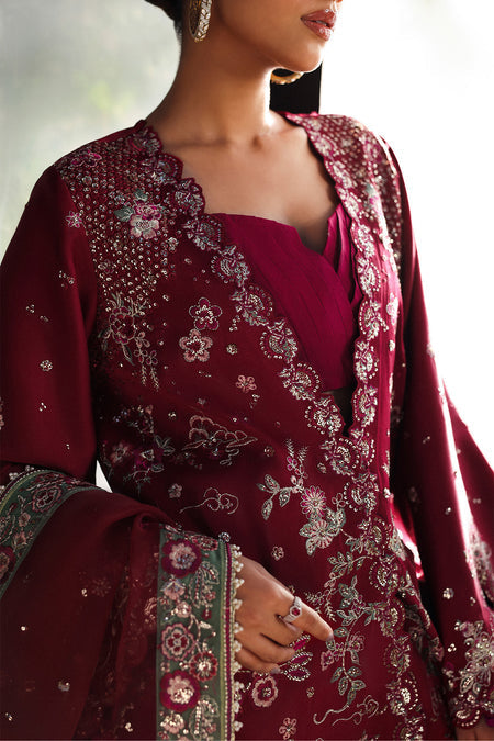 Afrozeh | La Fuschia 25 | Yalira - Official Afrozeh - Agha Fabrics UK