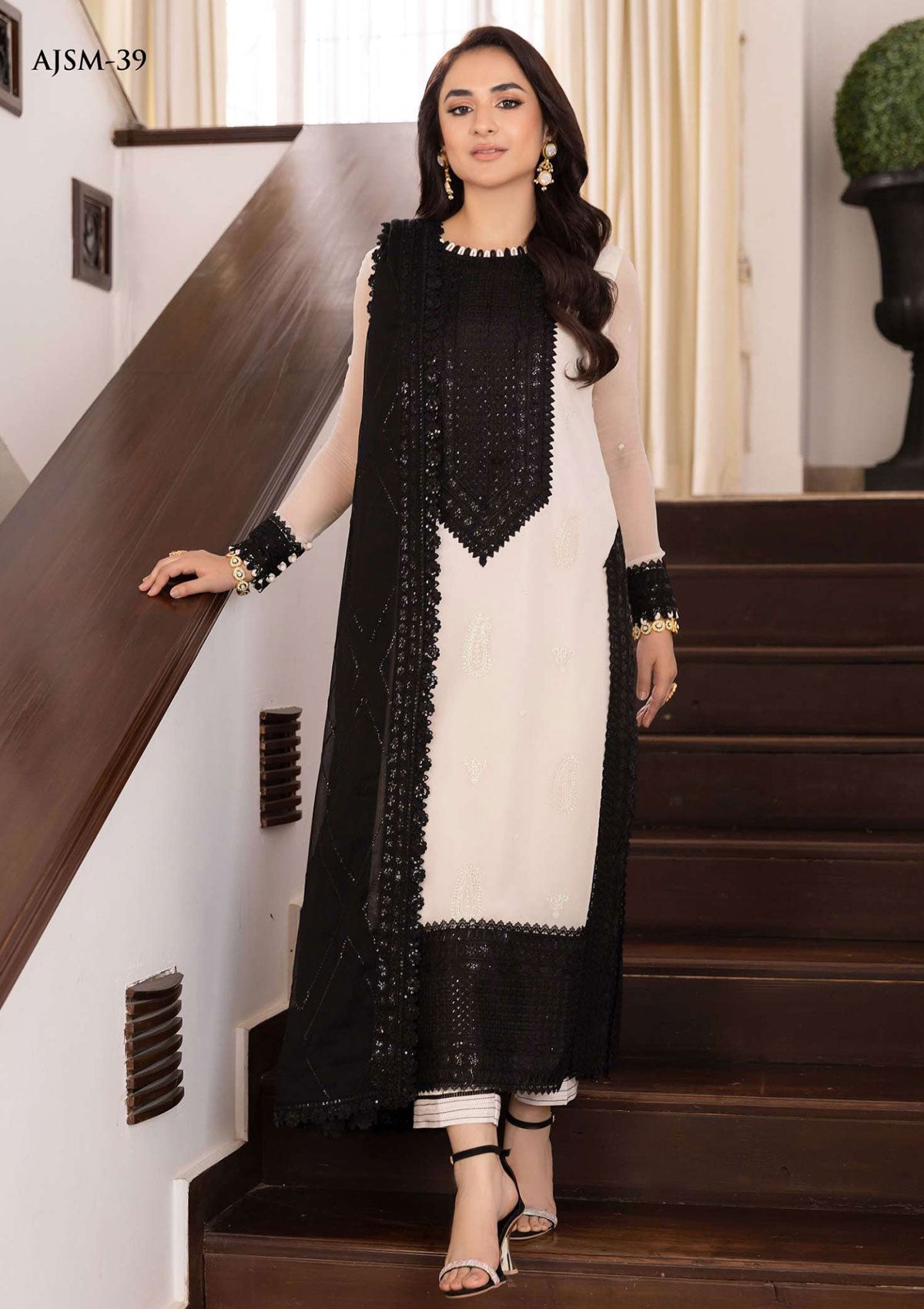 Summer Collection - Asim Jofa - Meerub - AJSM#39 - Official Asim Jofa - Agha Fabrics UK