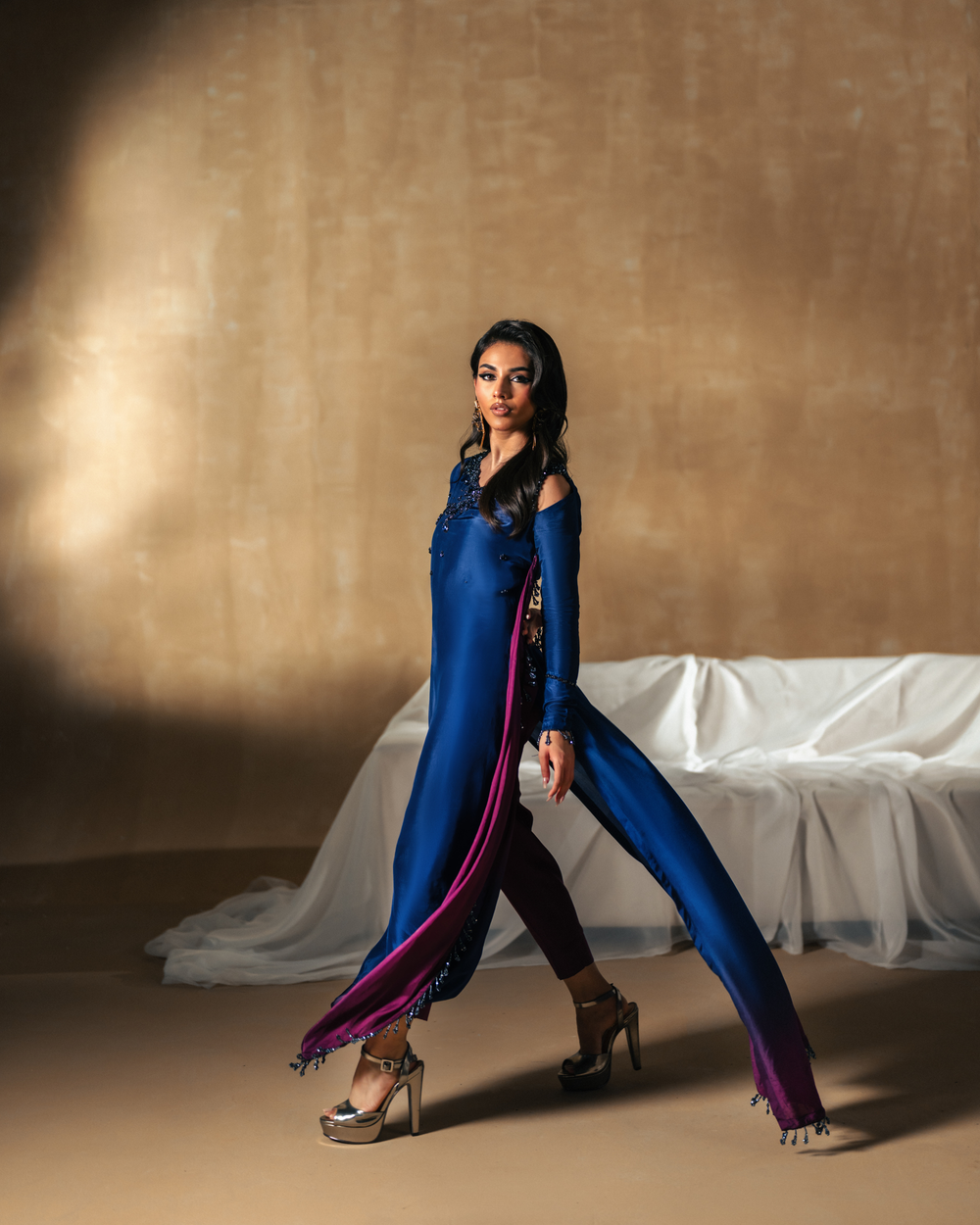 Vasal | Zyra Luxe Pret 26 | Sapphire drift