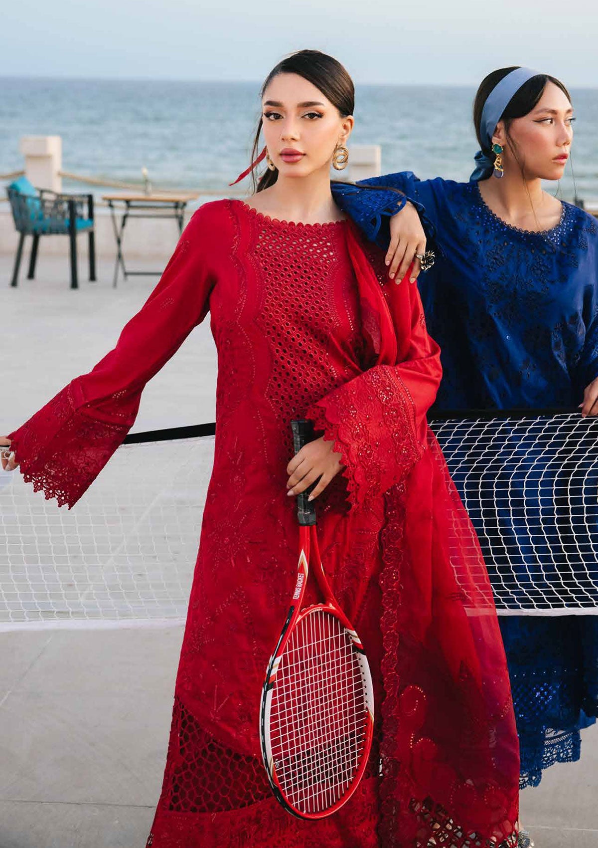 Lawn Collection - Nureh - Eid Escape - NE24#91 - Mireille - Official Nureh - Agha Fabrics UK