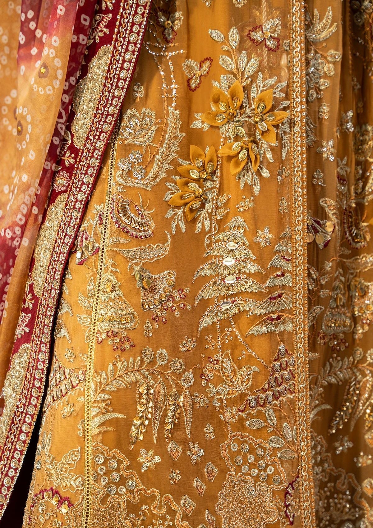 Formal Collection - Nureh - Jhoomro - NL#52 - ZAWIYA - Official Nureh - Agha Fabrics UK