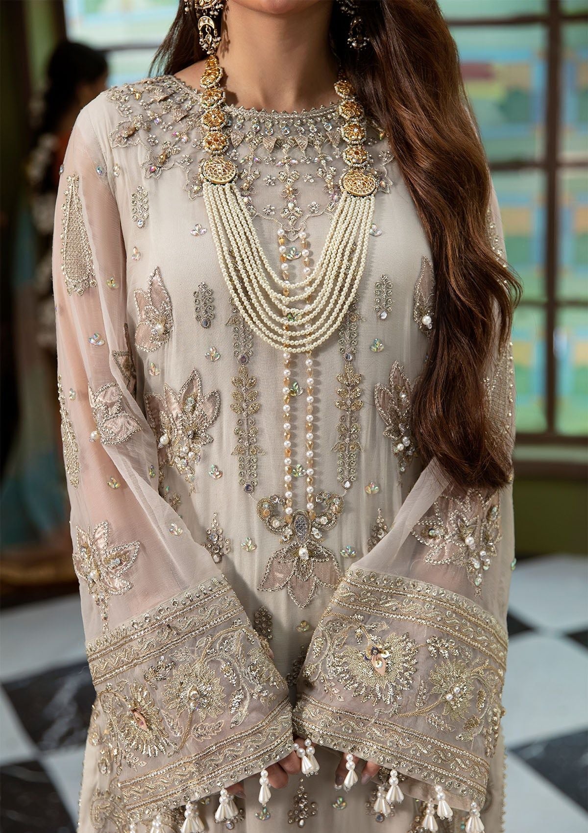 Formal Collection - Nureh - Jhoomro - NL#51 - FASANA - Official Nureh - Agha Fabrics UK