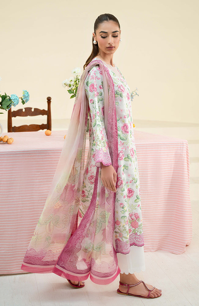 Seran | Daffodils Lawn 24 | Freya - Official Seran - Agha Fabrics UK