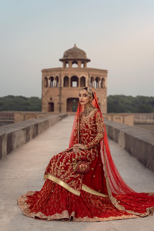 Maya | Wedding Formal Ulfat | SURKH - Official Maya - Agha Fabrics UK