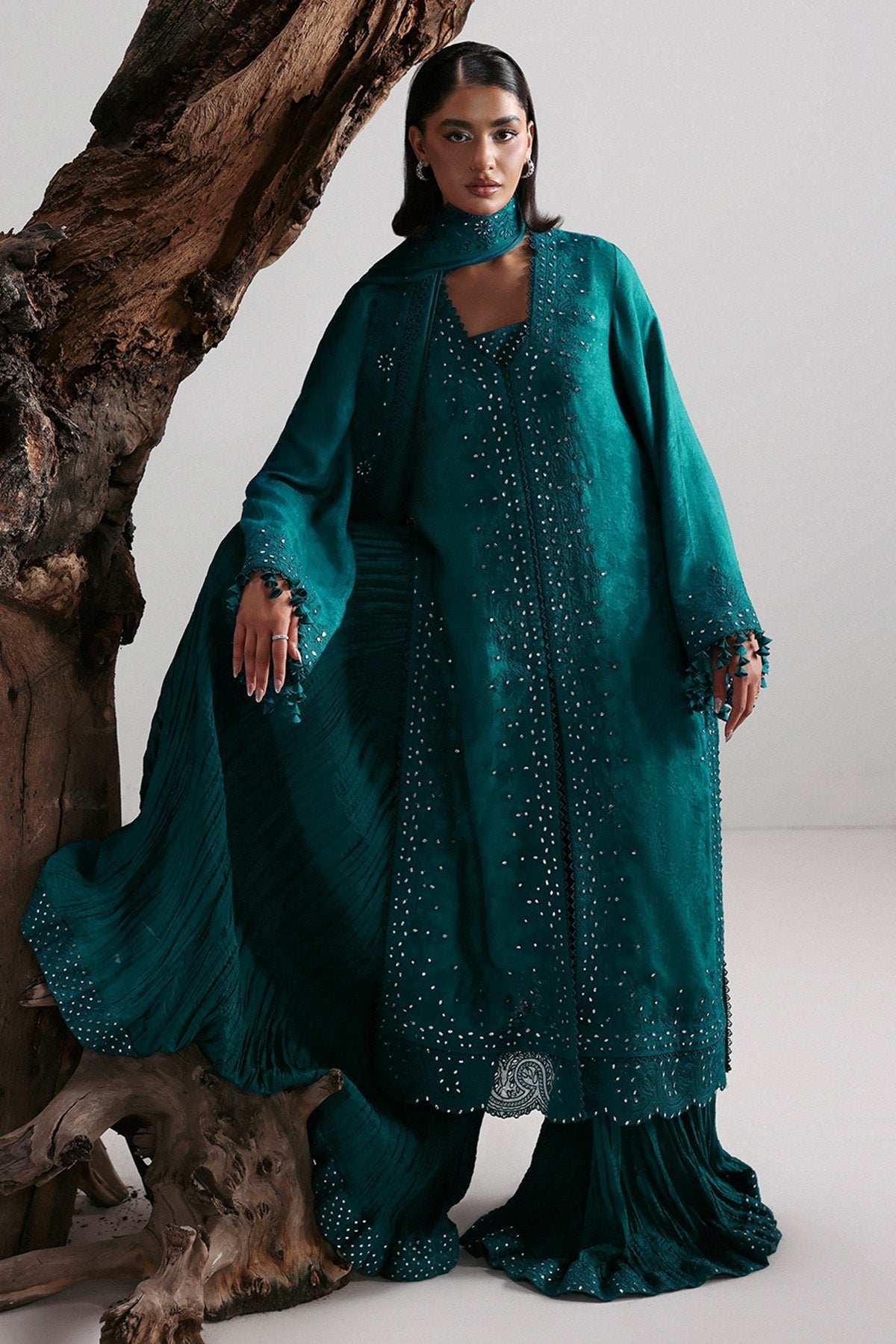 Afrozeh | Slate Ready to Wear | Valentena - Official Afrozeh - Agha Fabrics UK