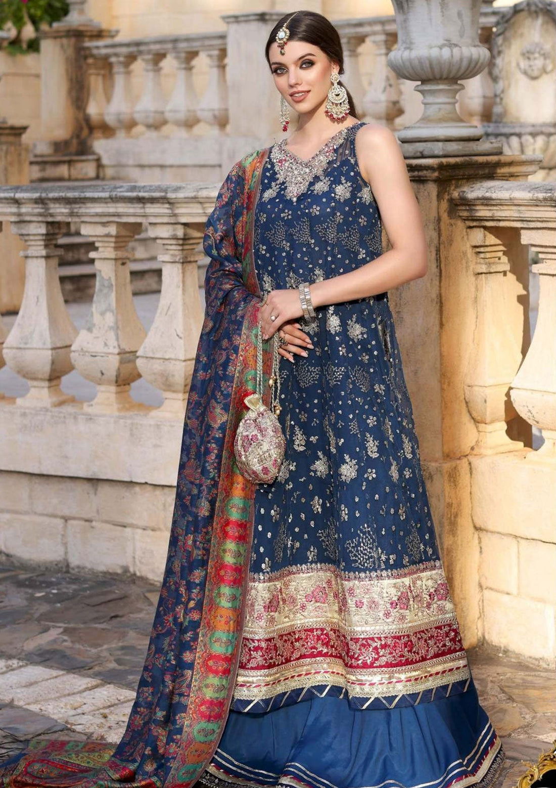 Formal Collection - Noor By Saadia Asad - Kaani - Wedding - NSK#2 - Official Noor by Saadia Asad - Agha Fabrics UK