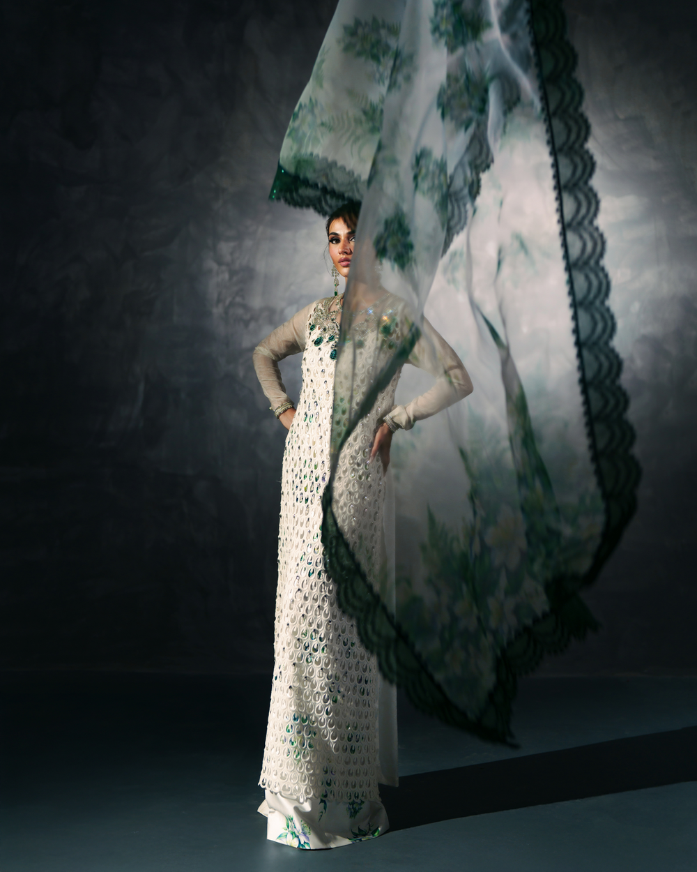 Vasal | Zyra Luxe Pret 26 | Emerald Whisper