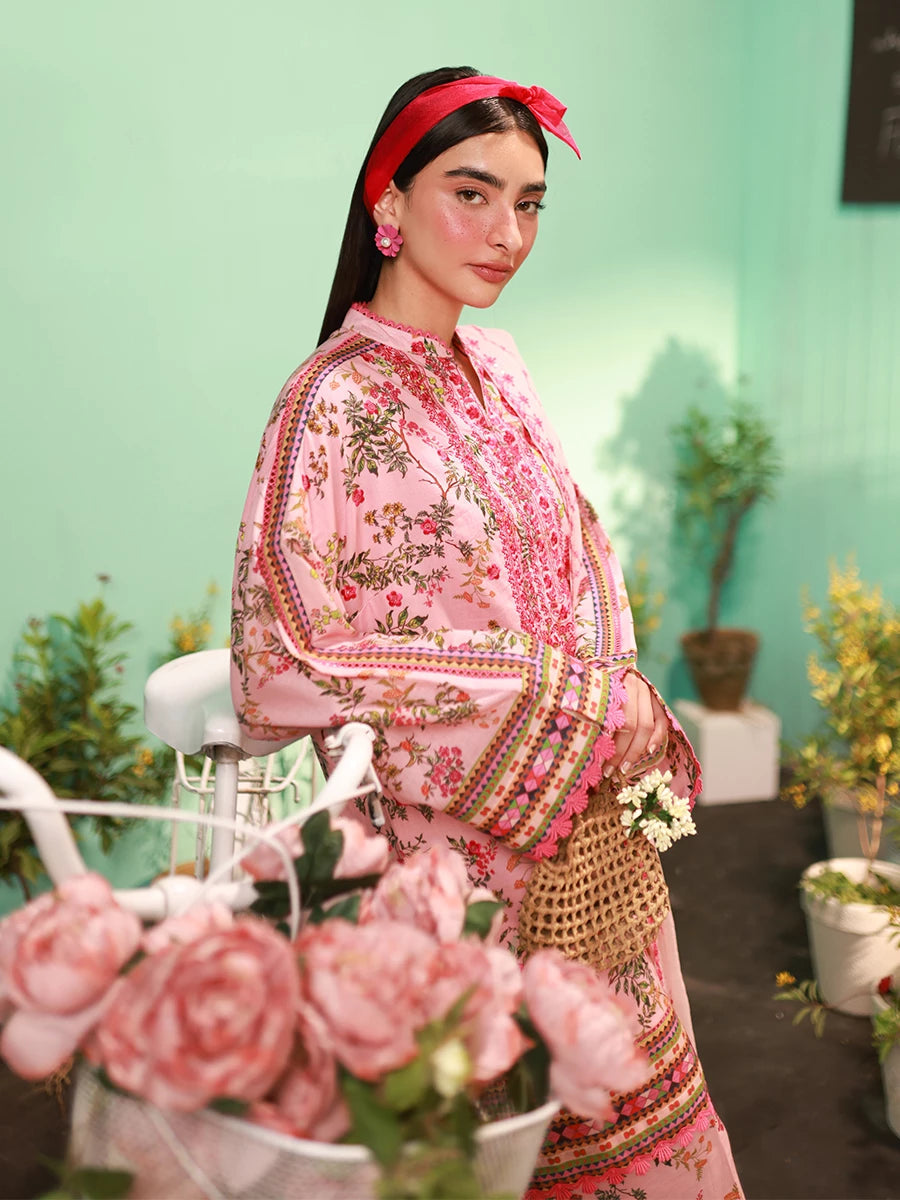 Salitex | Izel Lawn 24 | BLOSSOM - LUXURY LAWN EMBROIDERED SUIT