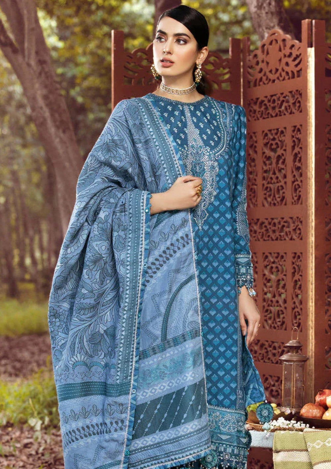 Winter Collection - Anaya - Ankara - AEL#04 (Farah) - Official Anaya - Agha Fabrics UK