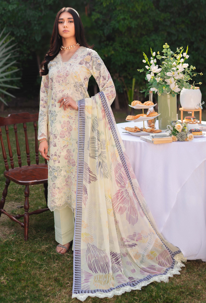 Humdum | Gardenia Lawn 24 | Printkari Lawn - PLG 05