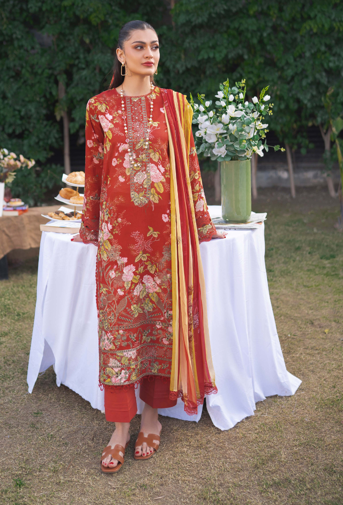 Humdum | Gardenia Lawn 24 | Printkari Lawn PLG 03