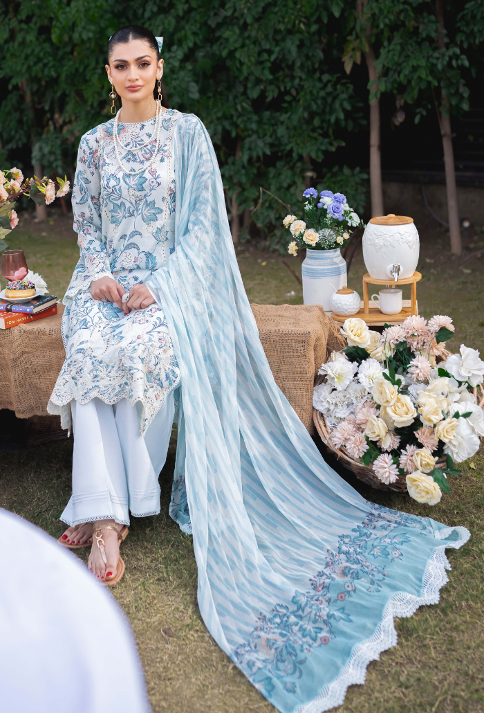 Humdum | Gardenia Lawn 24 | Printkari Lawn - PLG 08