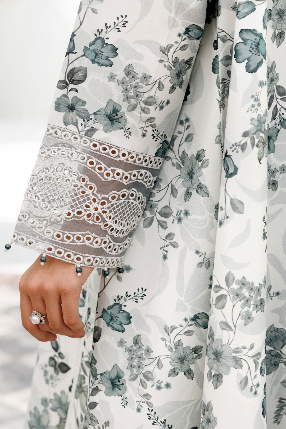 Farasha | Printed Essentials | Smokey Sea