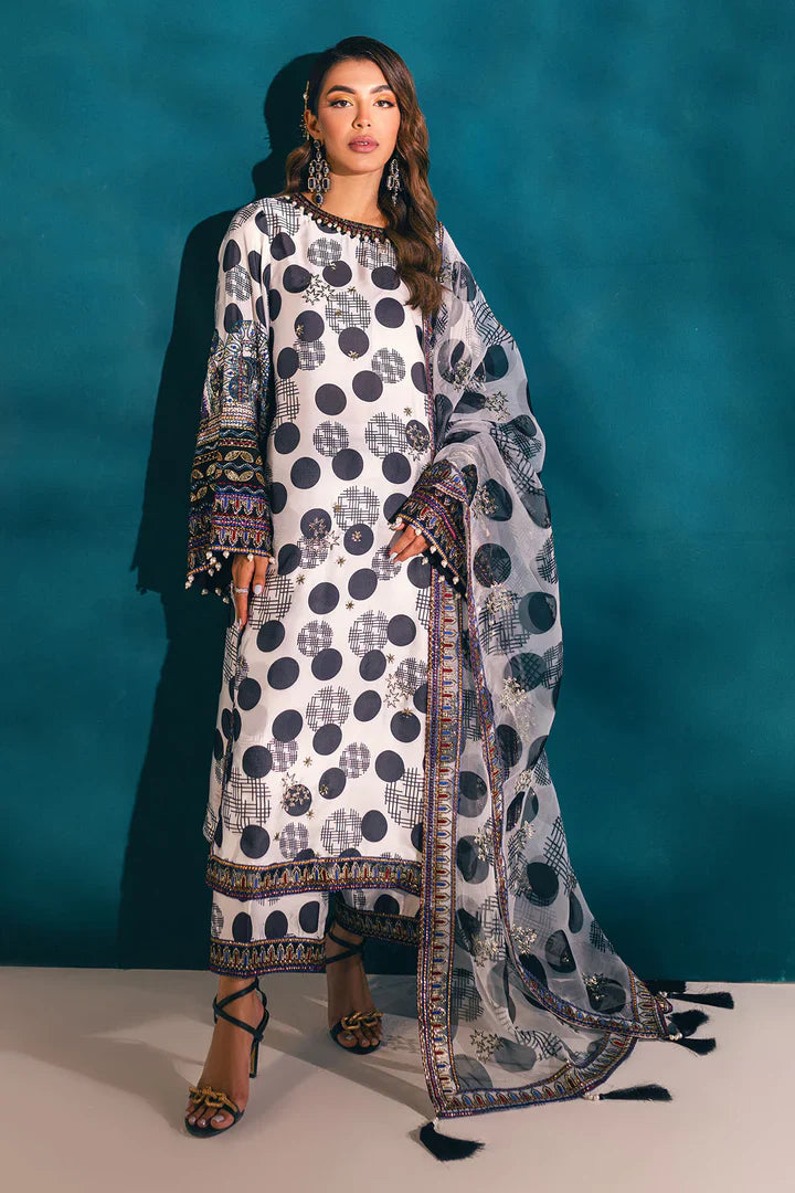 Winter Collection - Nureh - The Silk - S#03 - Official Nureh - Agha Fabrics UK