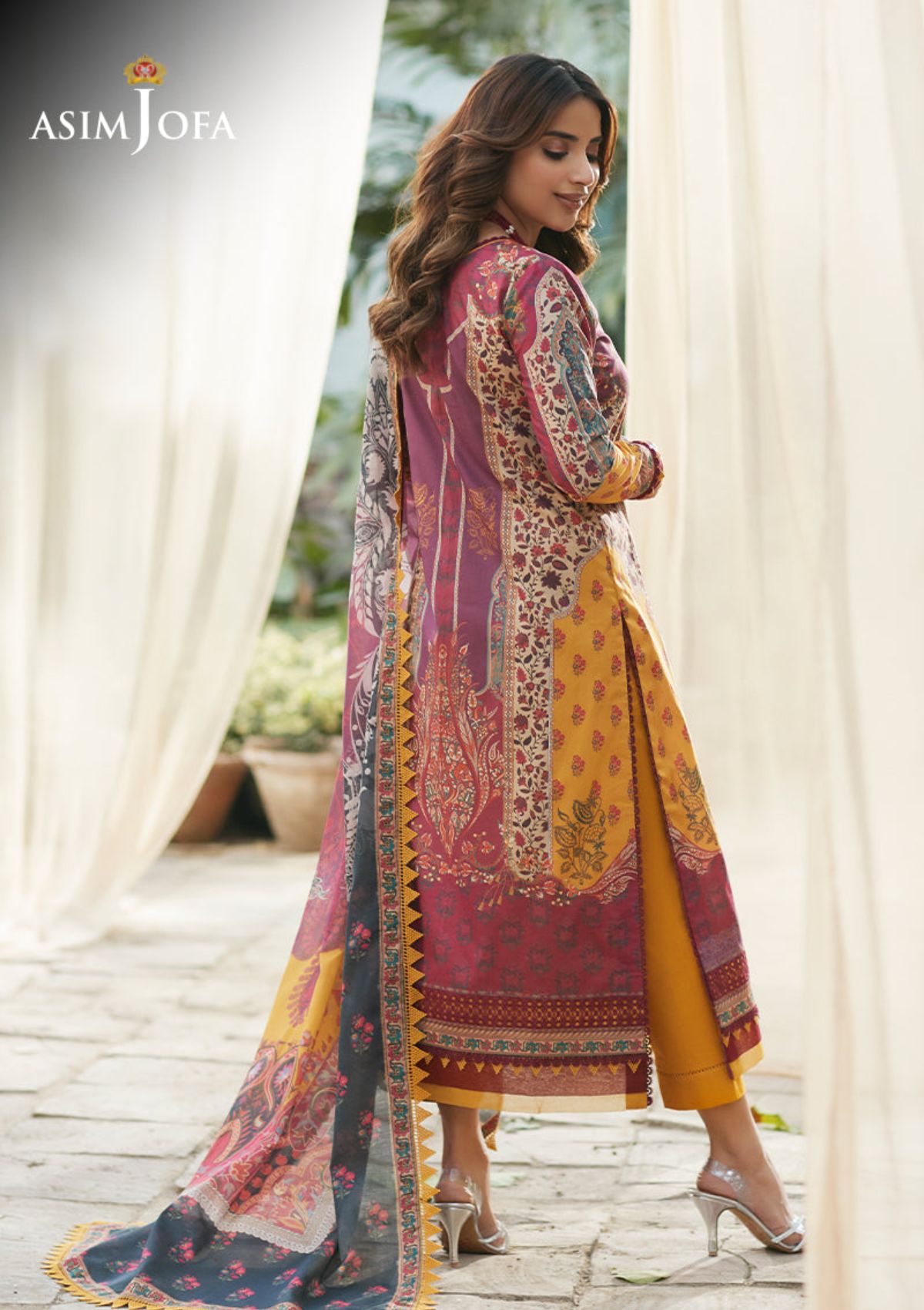 Lawn Collection - Asim Jofa - Rania - Edition Two - AJS#21 - Official Asim Jofa - Agha Fabrics UK