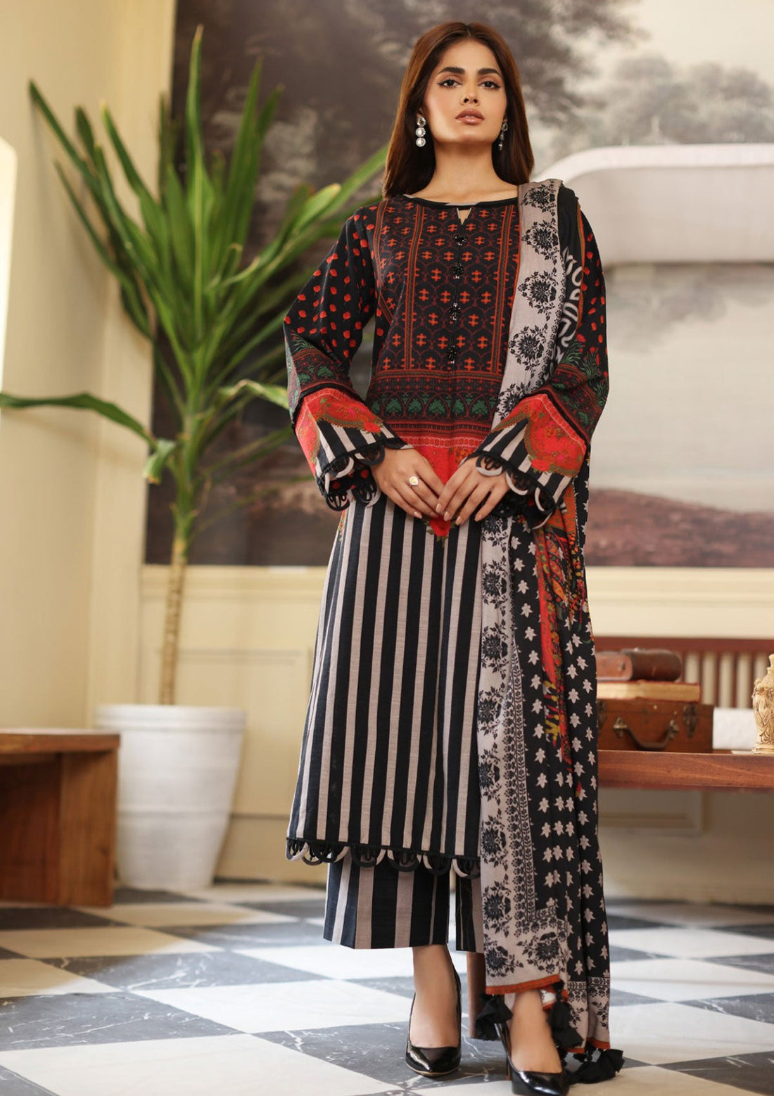 Winter Collection - Charizma - Virsa - CVW#03 - Official Charizma - Agha Fabrics UK