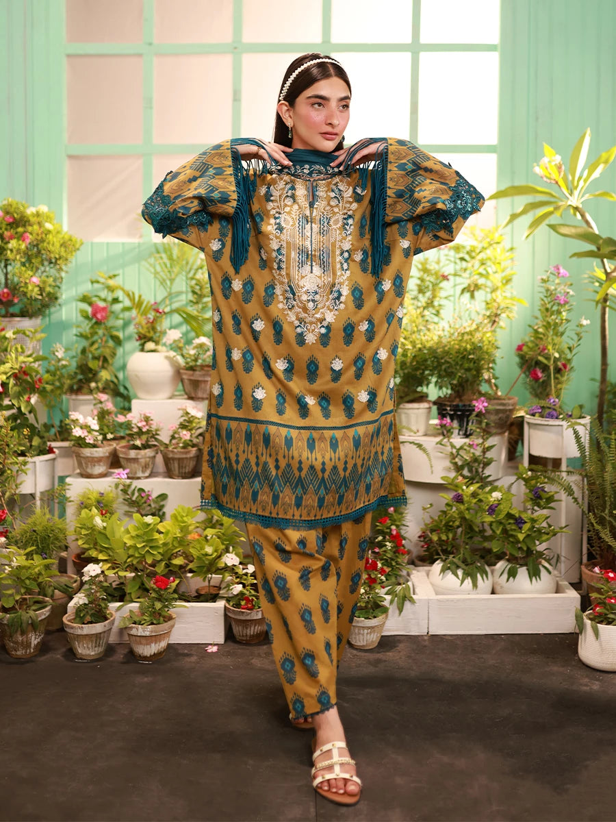 Salitex | Izel Lawn 24 | RADIANCE - LUXURY LAWN EMBROIDERED SUIT