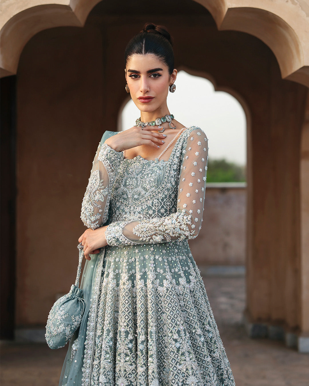 Faiza Saqlain | Averia Bridals | Dorien - Official Faiza Saqlain - Agha Fabrics UK