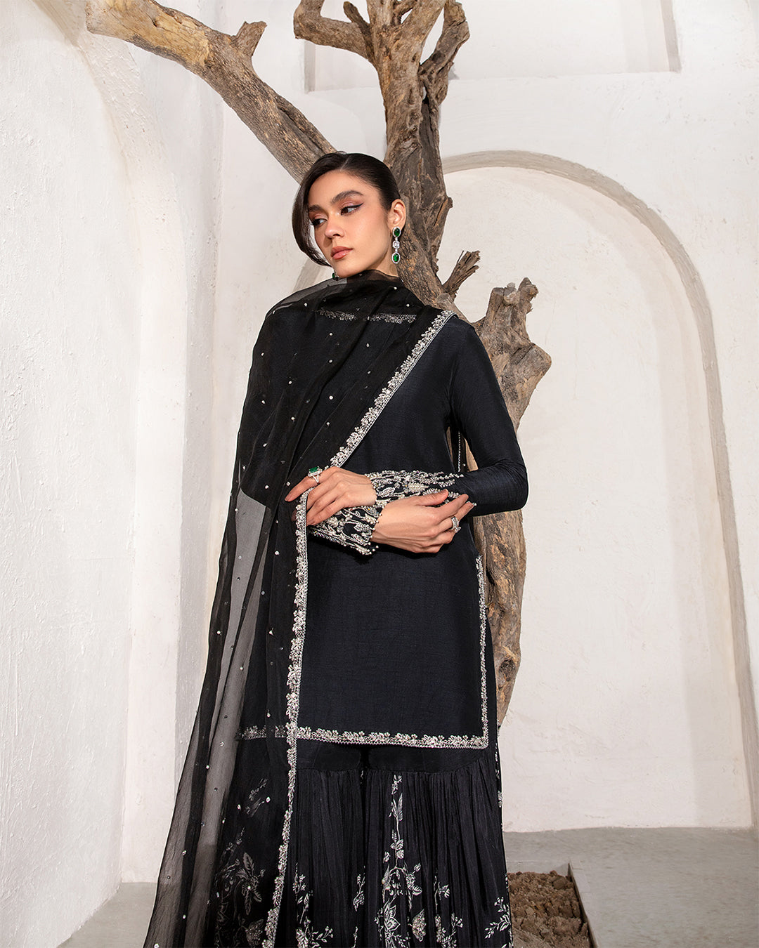 Faiza Saqlain | Lenora Luxury Pret | Ciar - Official Faiza Saqlain - Agha Fabrics UK