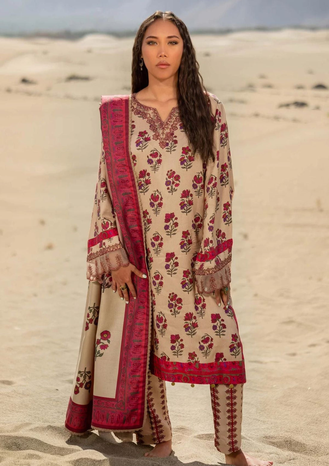 Winter Collection - M.Basics - Mirage - MBM#02A - Official M.Basics - Agha Fabrics UK