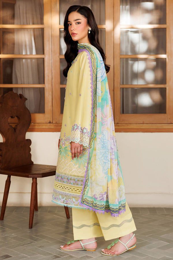 Farasha | Summer Weaves Embroidered Lawn | Daisy Dreams