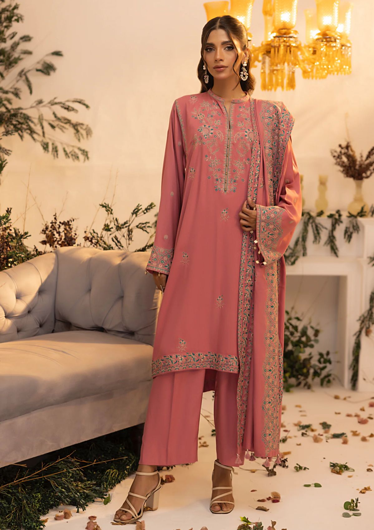 Winter Collection - Lakhany - Cashmi Wool - LCW24#LG-IZ-0277 - Official Lakhany - Agha Fabrics UK