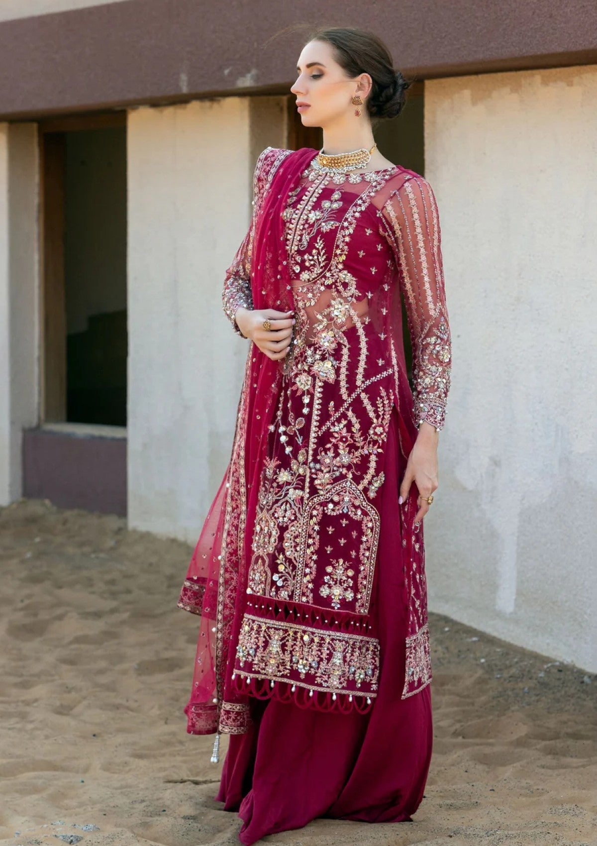 Formals - Kara - Luxe Volume II - 08 Berry Charm - Official Kara - Agha Fabrics UK