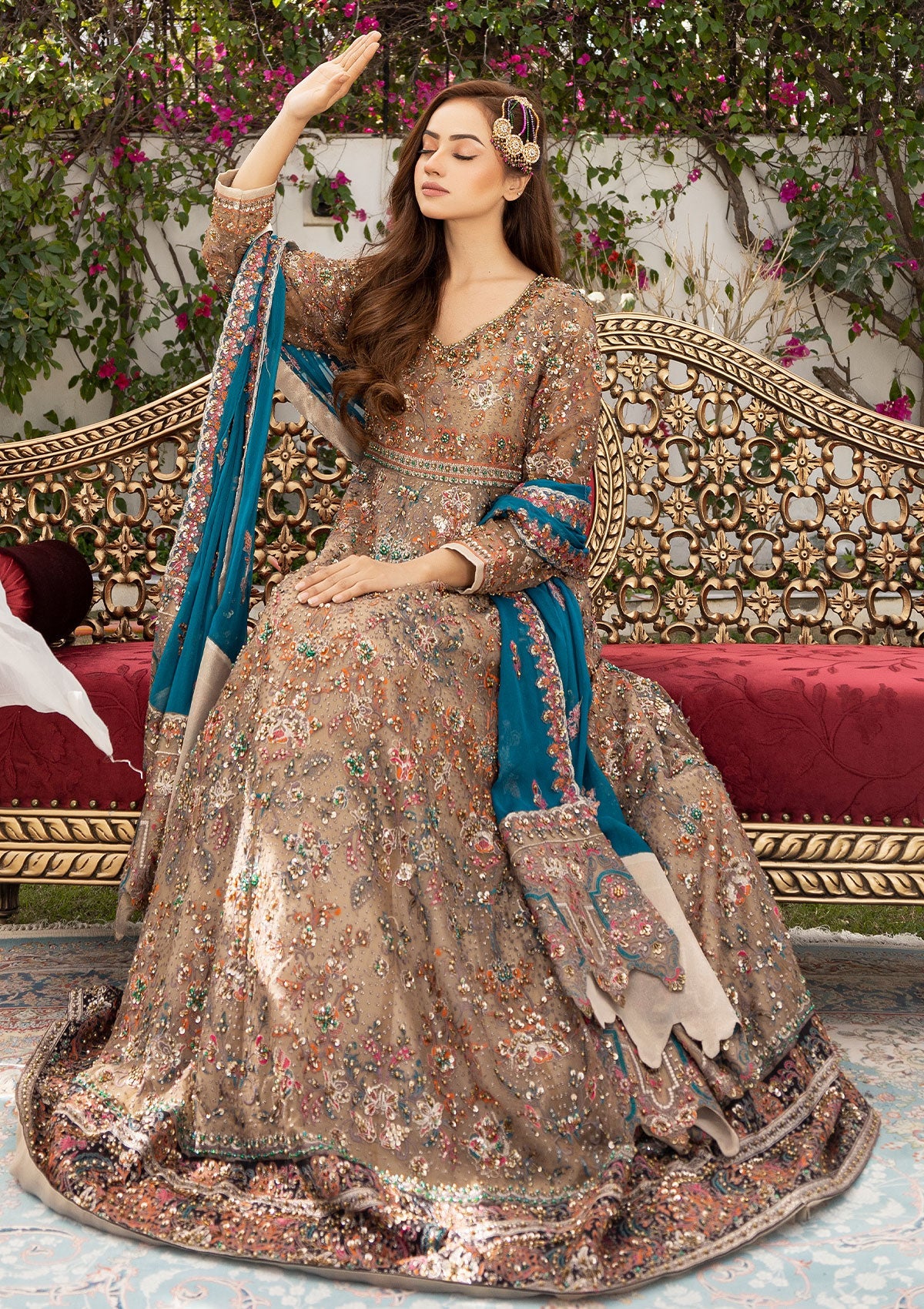 Formal Collection - Ramnab - Iris - Wedding - MUSHK - Official Ramnab - Agha Fabrics UK