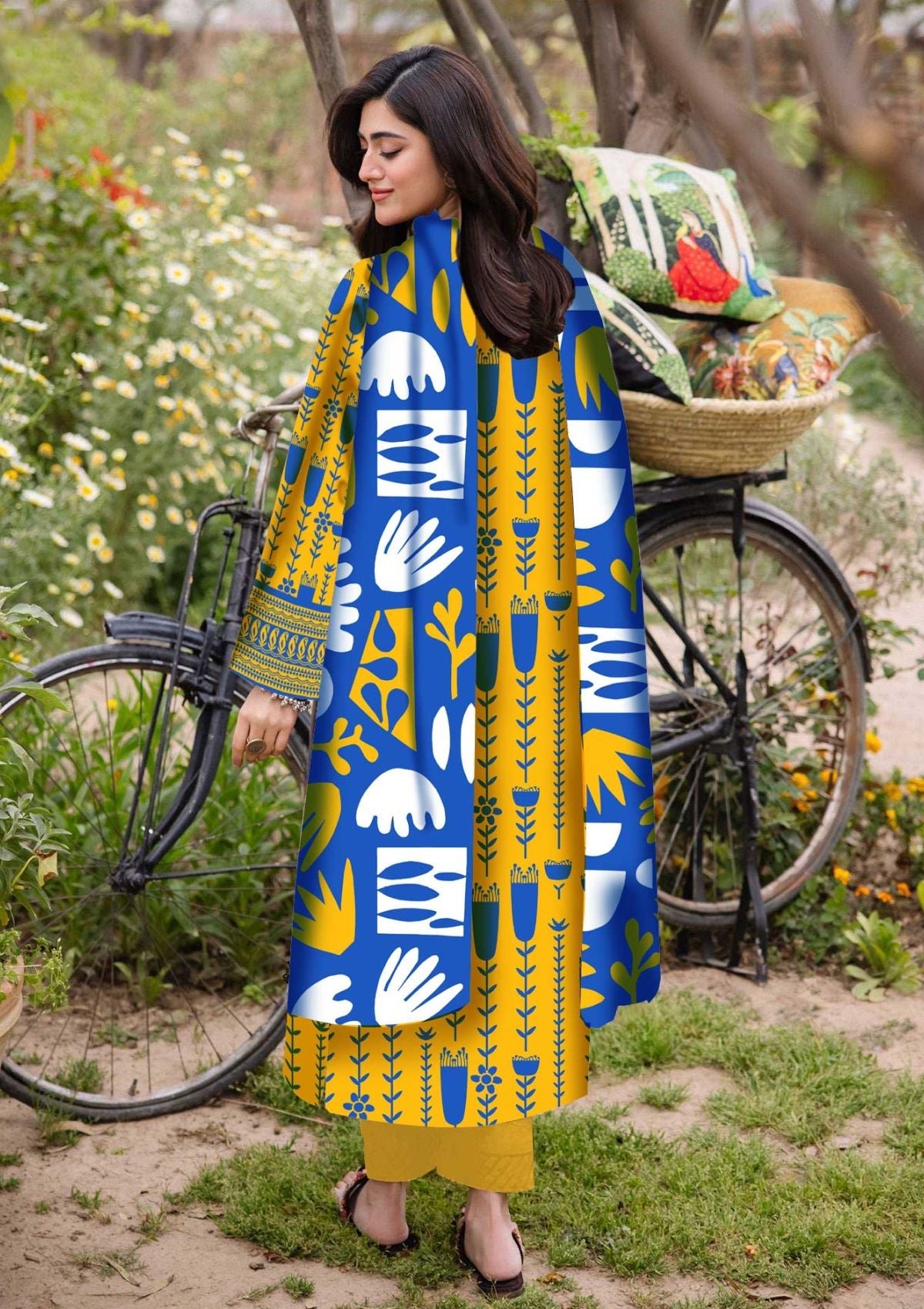 Winter Collection - Art n Style - Monsoon Linen 24 - AMS#08 - Official Art n Style - Agha Fabrics UK