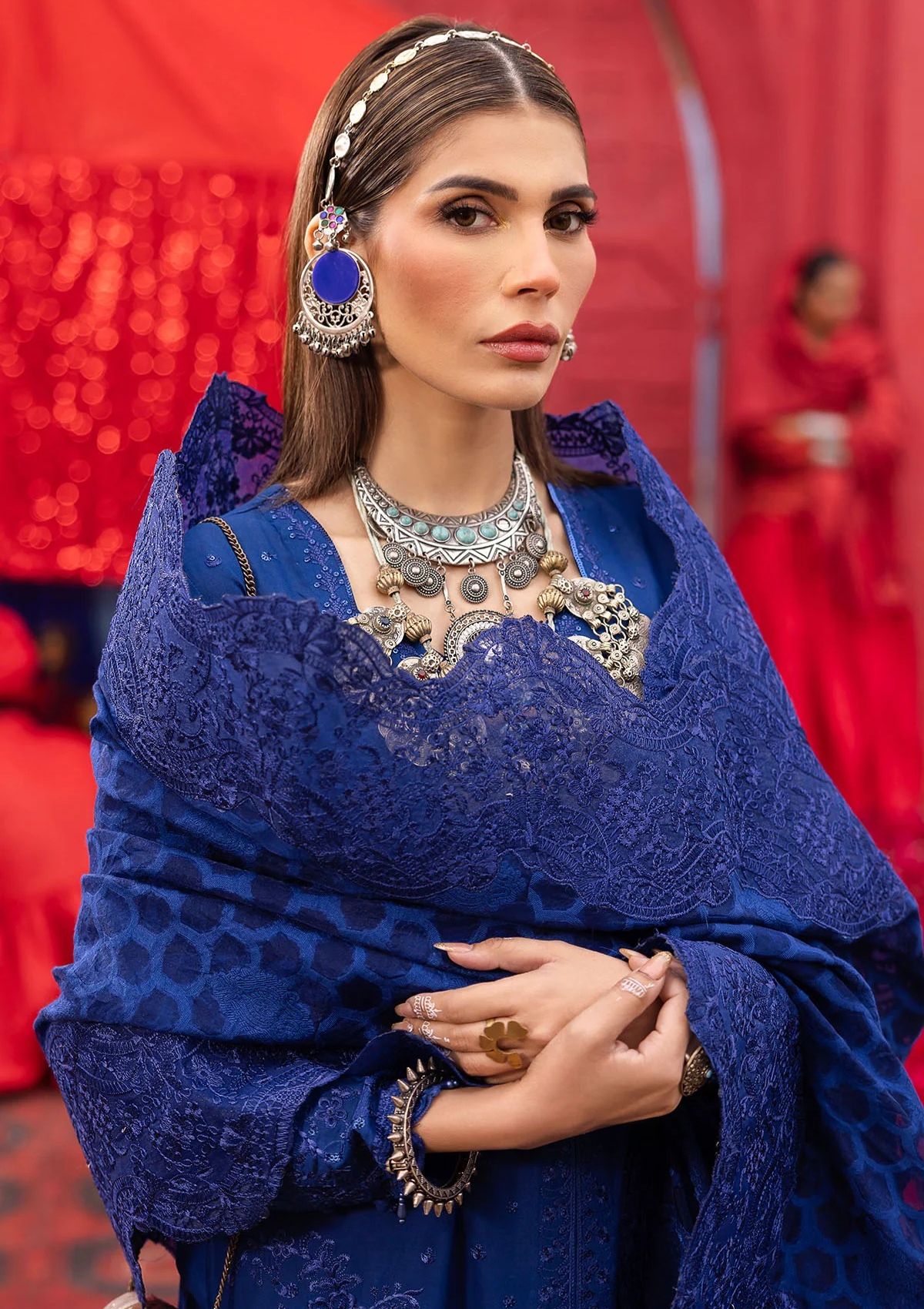 Lawn Collection - Nureh - Mela - NDS - 101 - Official Nureh - Agha Fabrics UK