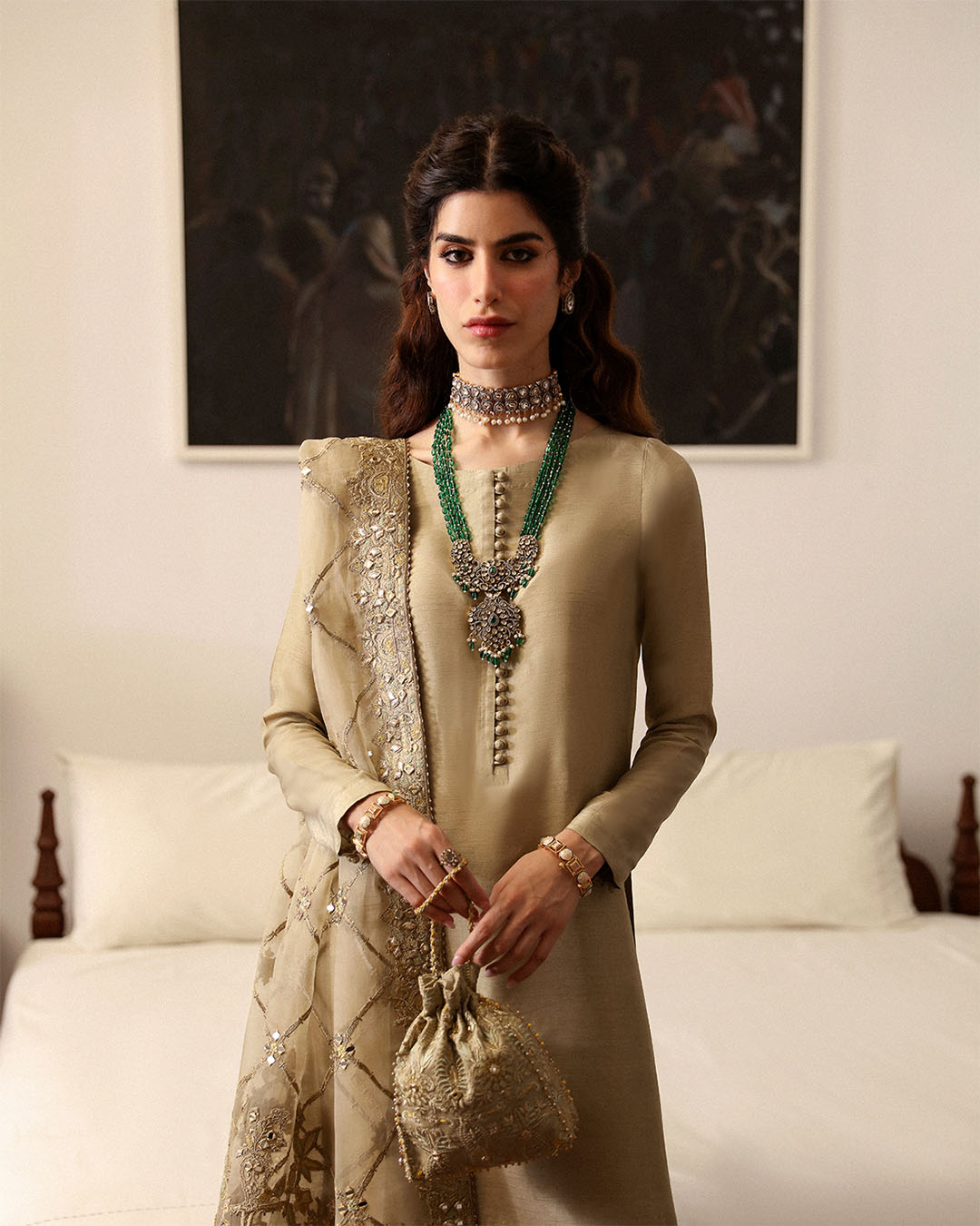 Faiza Saqlain | Mehermah Luxe Formals | Nainsi - Official Faiza Saqlain - Agha Fabrics UK