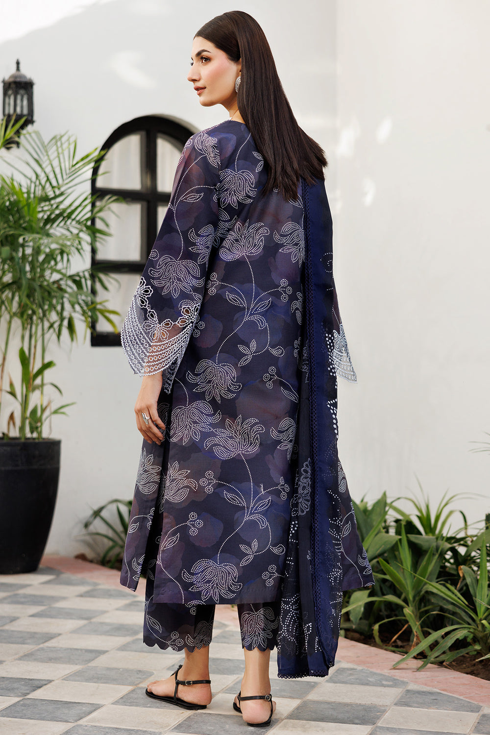 Farasha | Printed Essentials | Night Veil