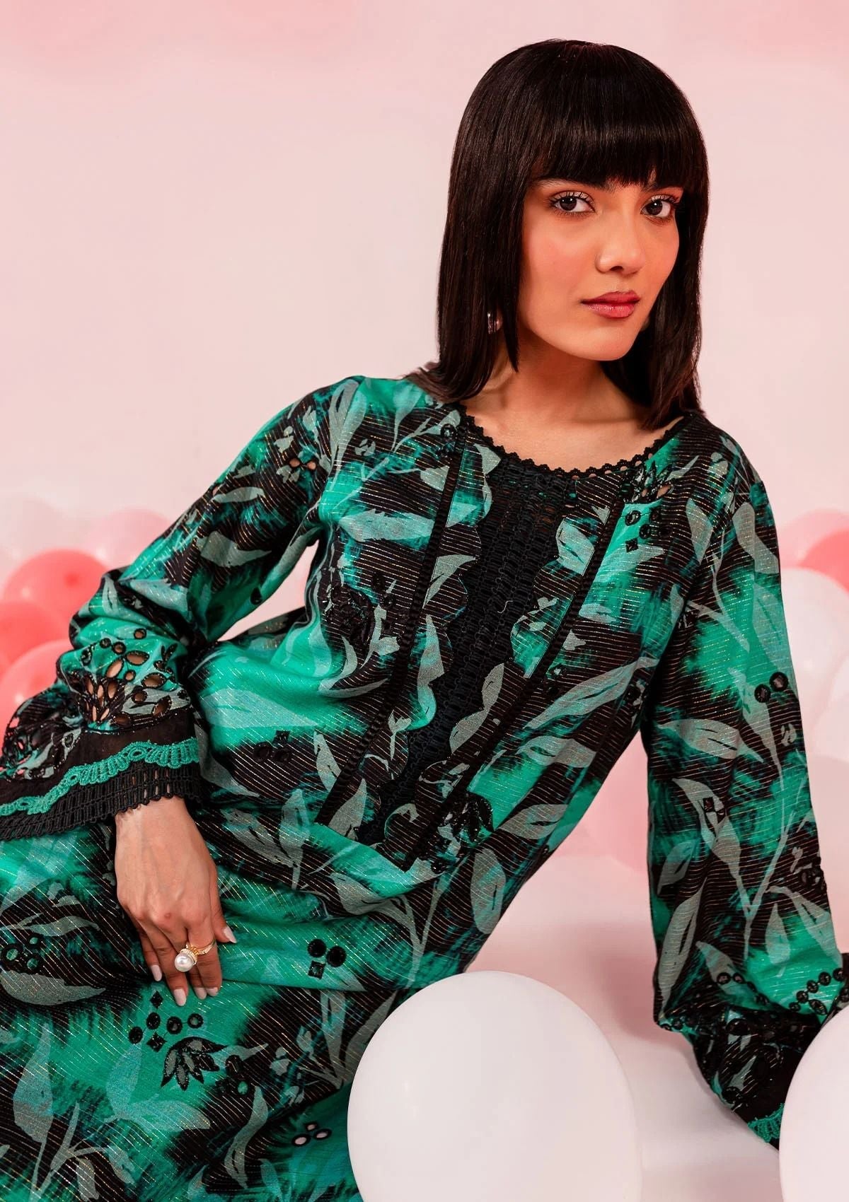 Lawn Collection - Nureh - Ballerina 24 - NU2#144 - Official Nureh - Agha Fabrics UK