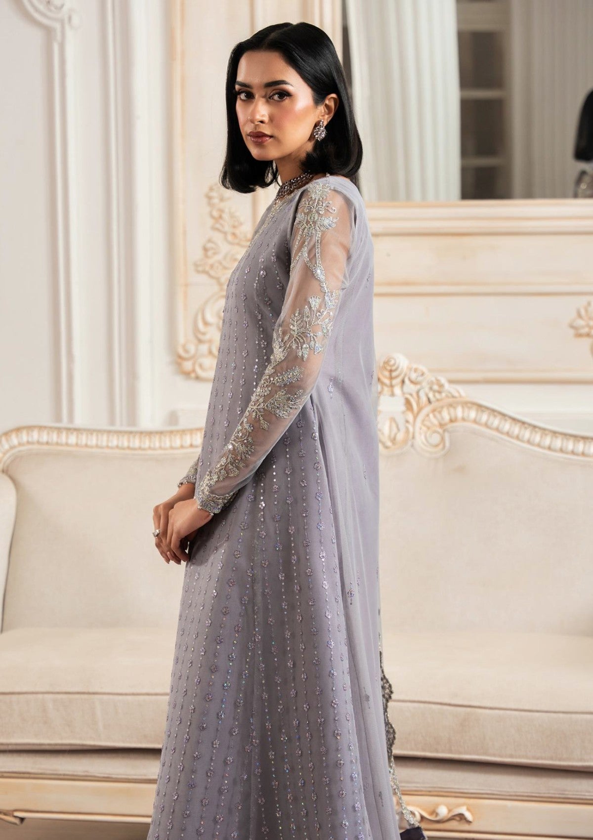 Formals - Zarif - Nafees - Unstitched 25 - ZNAF-01 MERVE