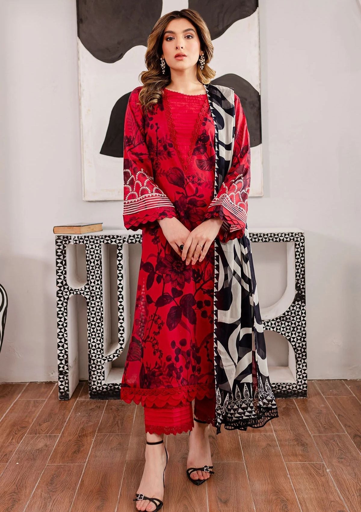 Lawn Collection - Nureh - Signature Prints - SP24#100